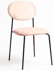 Krzeso Mida z czarnego aksamitu