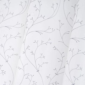 Biało-szara firanka 140x260 cm Grow – Casa Selección