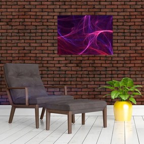 Abstrakcyjny obraz krzywych (70x50 cm)