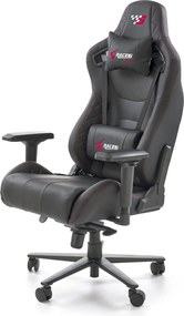 Czarny fotel gamingowy Chavez Halmar