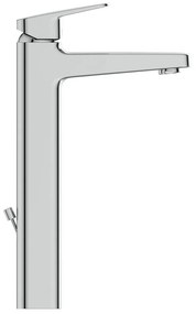 Bateria umywalkowa w kolorze srebra z połyskiem Ceraplan – Ideal Standard
