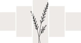 Obraz - Meadow Flower N⁰2 (125x70 cm)