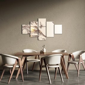 Obraz - Kolibry (125x70 cm)