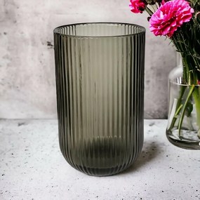 Florina Szklanka do long drinków Vacanza 430 ml,szara