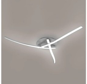 Brilagi - lampa sufitowa LED STRIPES LED/24W/230V srebrna