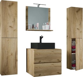 5-częściowa umywalka łazienkowa 60 cmLendas XL