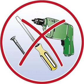 Wieszaki TurboFix, stal nierdzewna - 2 sztuki w komplecie