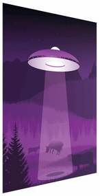 Plakat Ufo 21x30 cm bez ramy bez marginesu ARTGEIST B