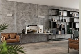 Loftowy kinkiet z betonu i szkła S175 M5-A78