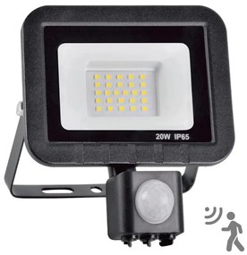 LED Reflektor z czujnikiem LED/20W/230V IP65