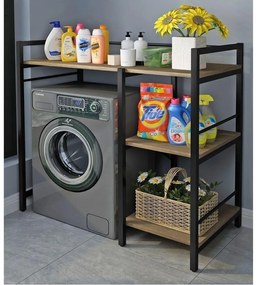 Regał nad pralką BARNET, dąb