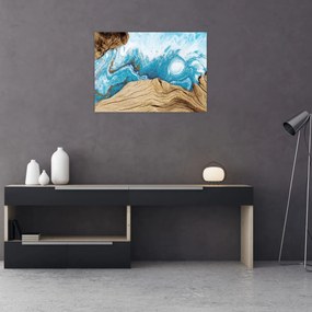 Obraz - Drewno (70x50 cm)