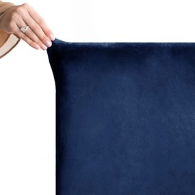 Niebieski elastyczny pokrowiec na krzesło 48 cm Sento – Restilo