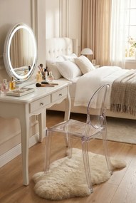 Transparentne krzesło typu ludwik W5-F50