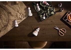 Porcelanowa ręcznie malowana ozdoba świąteczna ø 4,5 cm Hammershøi Snowwife – Kähler Design