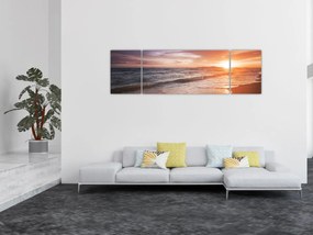 Obraz - Zachód słońca w Tajlandii (170x50 cm)