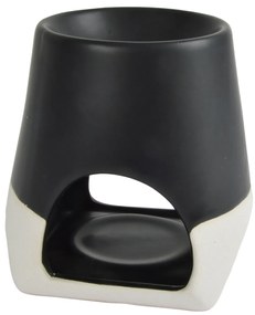Ceramiczny kominek na tealight i wosk zapachowy, 10,5 cm