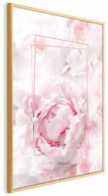 Plakat Ulotne piękno 29,7x42 cm z ramą złotą bez marginesu ARTGEIST B