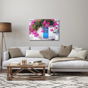 Obraz - Tradycyjny grecki dom (70x50 cm)
