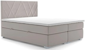 Łóżko małżeńskie boxspring Halaris 160x200 - 32 kolory