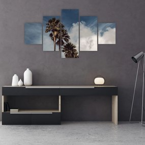 Obraz - Palmowy dramat (125x70 cm)