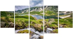 Obraz - Widok na górę Riła (125x70 cm)