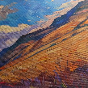 Obraz - Obraz olejny przedstawiający krajobraz (125x70 cm)