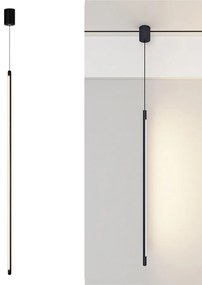 LAMPA SUFITOWA WISZĄCA LED APP1413-C BLACK 100cm