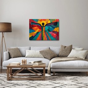 Obraz - Malowany anioł (70x50 cm)