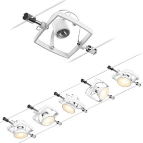 Paulmann 94432 - Zestaw 5xGU5,3/10W reflektor MAC 230V biały