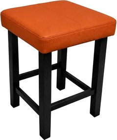 Taboret Klasyk 45cm Stołek Loft Eko-skóra D20