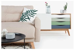 Beżowa sofa rozkładana Bonami Selection Pop