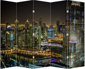 Parawan - Miasto nocą (210x170 cm)