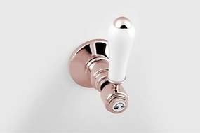 Różowa bateria prysznicowa podtynkowa (2 otwory) Antea – Sapho