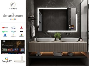 LED lustro do łazienki z oświetleniem M23