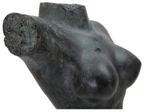 Czarna figurka dekoracyjna Mauro Ferretti Museum Woman