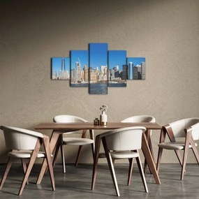 Obraz - Manhattan w Nowym Jorku (125x70 cm)