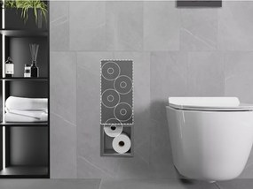 Mexen X-Wall-B magazynek na papier toaletowy, inox - 1915