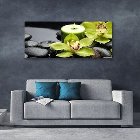 Obraz canvas Elegancja Białej Orchidei