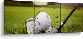 Obraz - Golf (z zegarem) (90x30 cm)