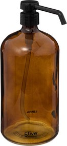 Dozownik na mydło, płyn do kąpieli, szkło, 1 l