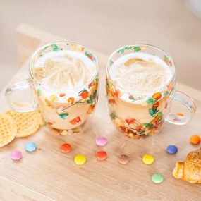 4Home Szklanka termiczna Bloom Hot&Cool 400 ml, 2 szt.