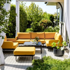 Zestaw mebli ogrodowych dla 6 osób Piryt D042-25DW PATIO