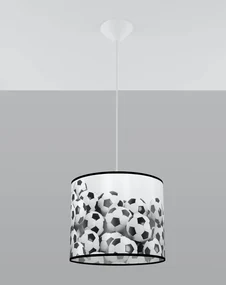 Lampa wisząca PIŁKA B 30 biała SOLLUX  LIGHTING