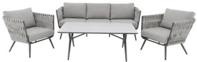 RIVA EXPERT naturalny - zestaw ogrodowy aluminiowy
