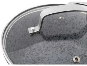 Lamart LT1252 rondel z pokrywką Granit, średnica18 cm