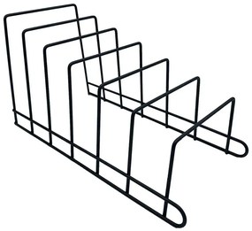 Metalowy organizer na 6 pokrywek T3-E81