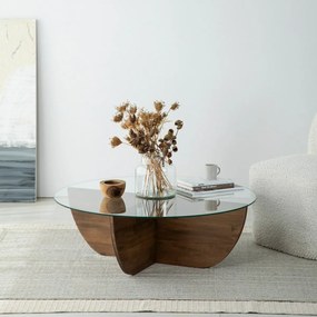 Stolik konferencyjny Lily Walnut