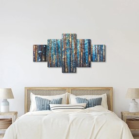 Obraz - Zimowy las (125x70 cm)