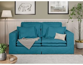 Jasnoniebieska sofa 196 cm Nora – Ropez